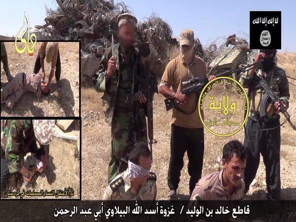 Η ISIS πάντα πιστή στις αρχές της εδώ από ανάρτση στις 20 Ιούνη αποκεφαλίζει ιρακινούς