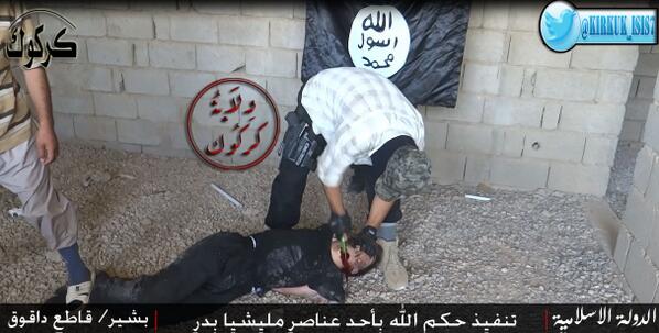 η σφαγή του πολιτοφύλακα στο Κιρκούκ