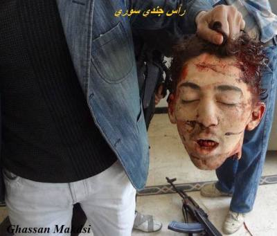 κεφαλή νεαρού συριου φαντάρου