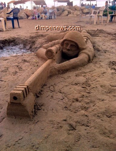 Μνημείο στο Σύριο φαντάρο