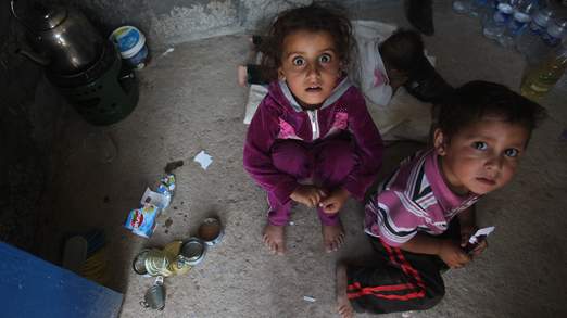 IRAQ-UNREST-YAZIDIS-RELIEF