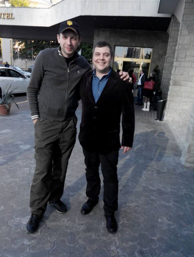 Η συνάντηση του νεοναζιστή Parasiuyk με τον εγγονό του Stepa Bandera, ουκρανού ηγέτη των χιτλερικών SS