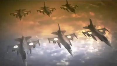 το σμήνος του ισλμικού Κράτους όπως το φαντάζονται οι τζιχαντιστές από δικό τους λογαριασμό 