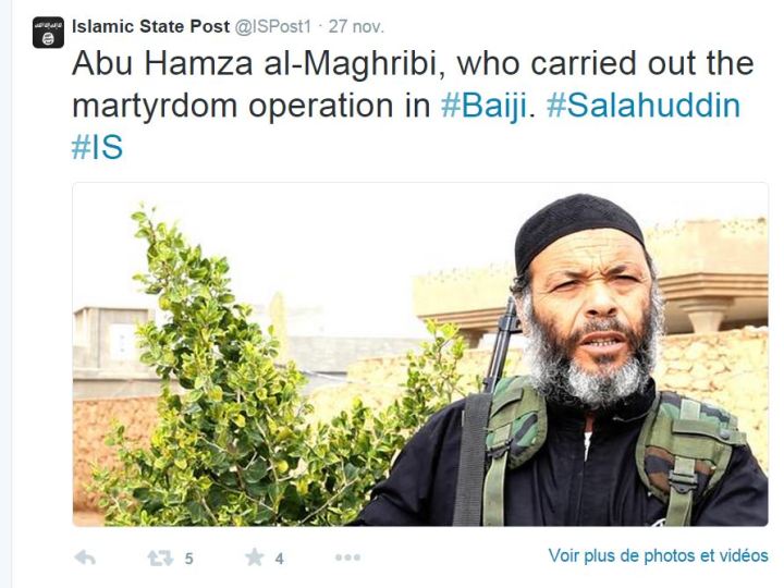 από ανάρτηση του Ισλαμικού Κράτους