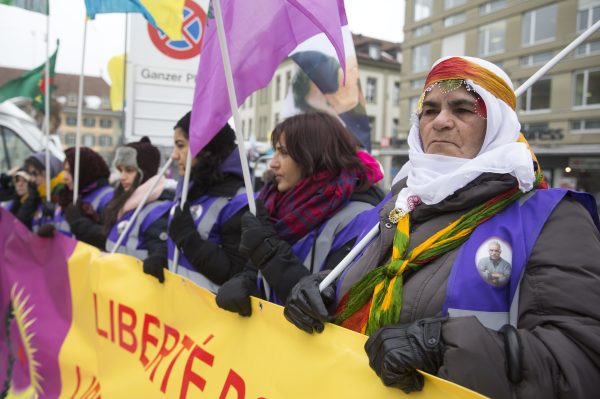 SCHWEIZ KURDINNEN BERN STRASBOURG